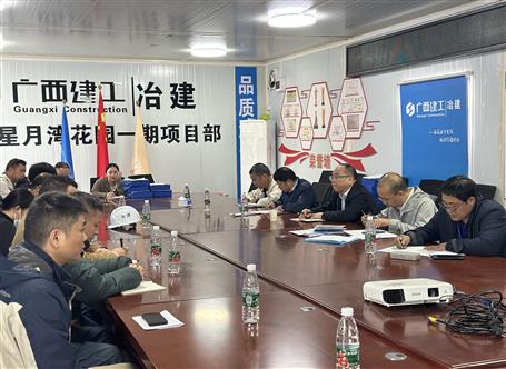 集團(tuán)公司檢查組到廣東公司項目開展歲末質(zhì)量安全綜合大檢查